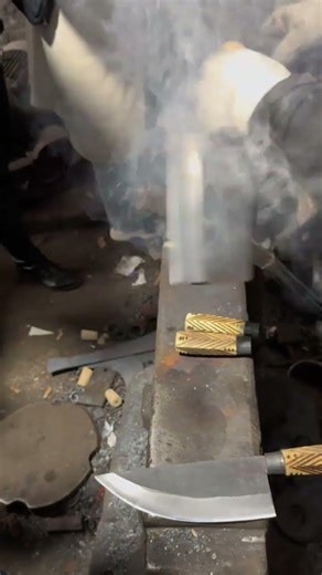 #Hand forged Kitchen Knife# Extremely sharp and durable