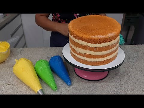 CAKE DECORATION IN HIGH / CAKE FOR 40 PEOPLE IN CHANTILLY