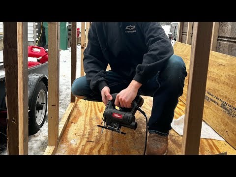 Building the ice shack (part 3)