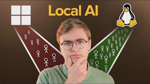 【双语 纯享】💥为什么人人都在为本地AI转向Linux？Ubuntu实测惊人省VRAM！