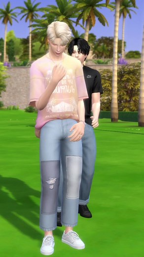 Heartwarming Jikook Sims Video