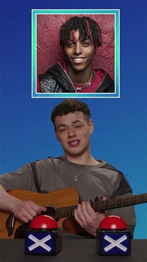 Julian Lerner from ZOMBIES 4 plays the guitar for his cast mates! 🎸🎵 | Disney Channel