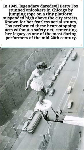 Daredevil Betty Fox: Chicago 1949 #history