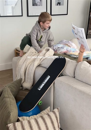 Please notice the diy skateboard ramp lol. Sounds pretty accurate to me 😂😂😂😂 #motherhood #boymom #momlife #firstborn #momhumor