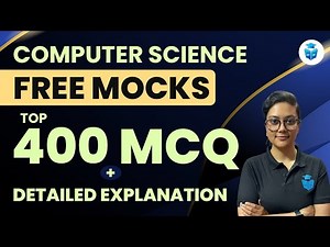 UGC NET Paper 2 Computer Science | Top 400 Questions | Free Mock Test Series by Aditi Mam | JRFAdda