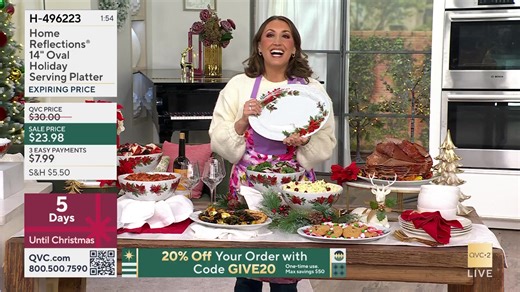You are watching In the Kitchen with Julia(R) on QVC2®. Shop the show, here: https://qvc.co/shopqvc2december2025 | QVC Live