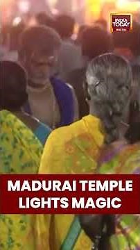Madurai Temple Glows Like Heaven For Karthigai Deepam Festival | India Today