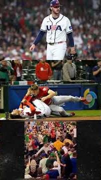 Fan brawl erupts during USA vs Mexico World Baseball Classic game