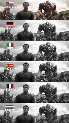 Black Panther in Different Languages
