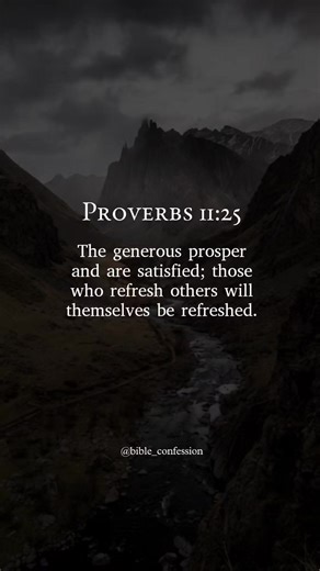 Generosity is one of those quiet truths that proves itself over time. Life teaches us that the hand that is always closed eventually grows tired, but the hand that is open somehow stays strong. When you give with a sincere heart, you are not losing anything, you are aligning yourself with how God designed increase to work. God has a way of breathing on what we release, and returning it in forms we never planned for. Many people think blessing comes from holding tight, but Scripture shows us a di