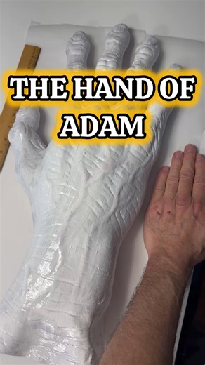 2.1M views · 17K reactions | The Hand of Adam Part 1 #nephilim #Genesis #adamandeve #creationism | Lost World Museum | Facebook