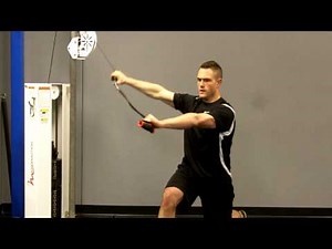 Split Stance Cable Chop