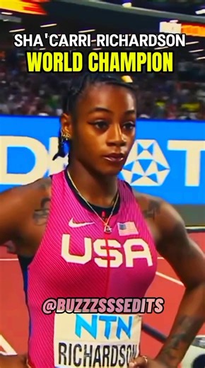Sha’Carri Richardson | The Comeback Queen of the Track! 🔥🇺🇸#ShaCarriRichardson #TrackQueen #edit