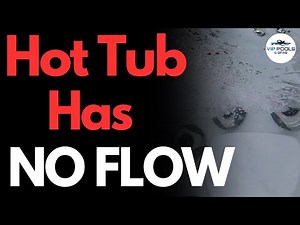 Hot Tub Jets Not Working | Hot Tub Has No Water Flow | Hot Tub Impeller Broken