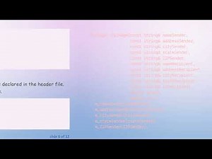 How to Split C+ + Code into a Header File and a .cpp File for Better Organization