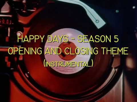 Happy Days - season 5 opening and closing theme (instrumental)