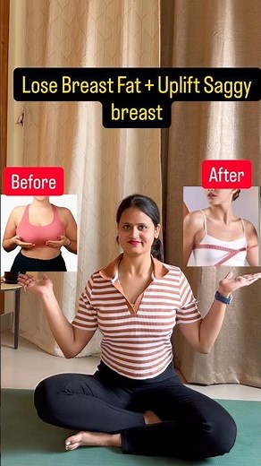 🔥 2 Best Exercises to Reduce Breast Fat & Lift Saggy Breasts in 20 Days | Home Workout for Women
