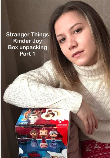 Unpacking Kinder Joy Box: Funko and Stranger Things