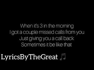 Yung Bleu - Be Like That Lyrics | LyricsByTheGreat