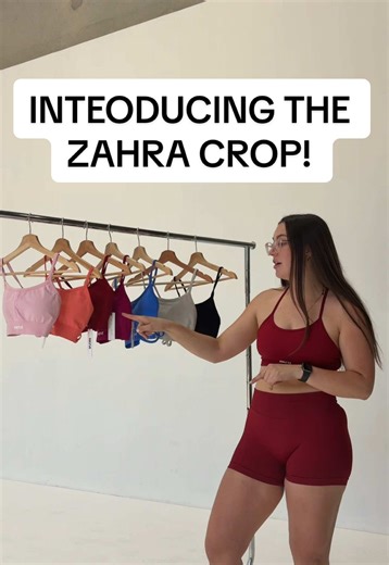Introducing our brand new crop to join our sculpt series collection, the Zahra Crop 🤍 She will be live on the website from 5pm ACDT for VIP’s & 6pm ACDT for general access! #mayvecollective #SmallBusiness #activewear #zahracrop #sculptseries
