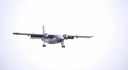 China's first 1-tonne payload cargo drone completes maiden flight