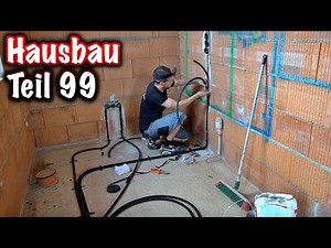 Hausbau Teil 99! (Leerrohre im HWR legen) ElektroM