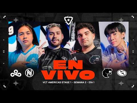 C9 vs ENVY / FUR vs EG — VCT Americas Stage 1 — Semana 2 Día 1