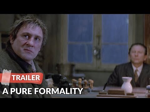 A Pure Formality (1994) Trailer HD | Gérard Depardieu | Roman Polanski