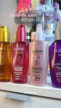 HOW AND WHEN TO USE ELSEVE SERUMS #elseve #lorealparis #hair