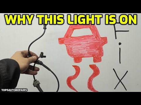 CAR WITH SQUIGGLY LINES WARNING LIGHT ON - ESC ESP VSA VSC CAR WITH WAVY LINES TRACTION CONTROL FIX