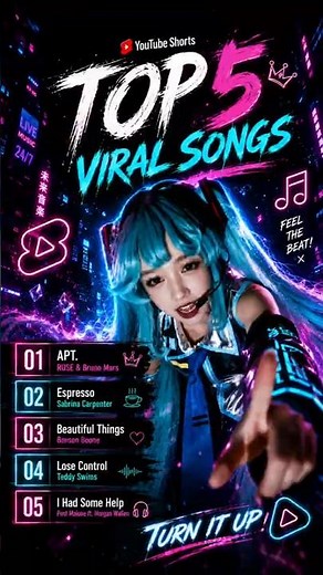Top 5 Viral Songs of 2026 🎶 | YouTube & Instagram Trending Hits‪ #trendingnow #explore #song #music