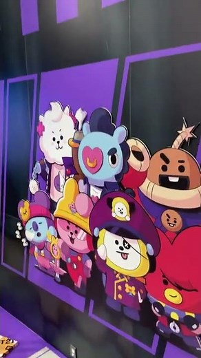 [BT21] Brawl Stars X BT21 in LINE FRIENDS Gangnam