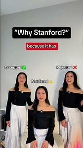 ACCEPTED vs REJECTED vs WAITLISTED Stanford responses