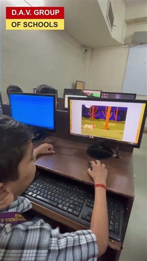 🌈 Explore the D.A.V. Computer Lab 💻