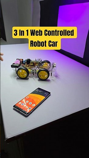 3 In 1 ESP32 Web Controlled Robot Car | Watch the full tutorial video - visit the Channel #arduino