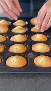 Honey & Vanilla Madeleines — Soft, Golden & Irresistible 🍯