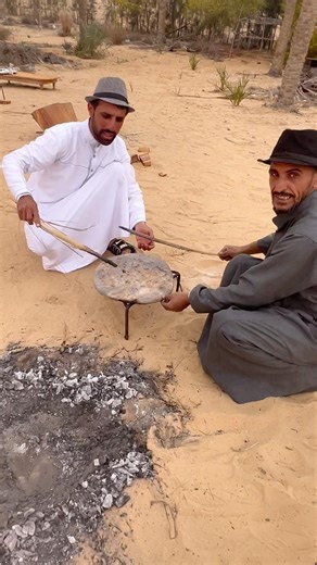 العيش على الحطب في سيناء #اكسبلور