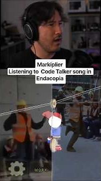Markiplier listening to the Code talker song in Endacopia 😎🕺 #markiplier #endacopia