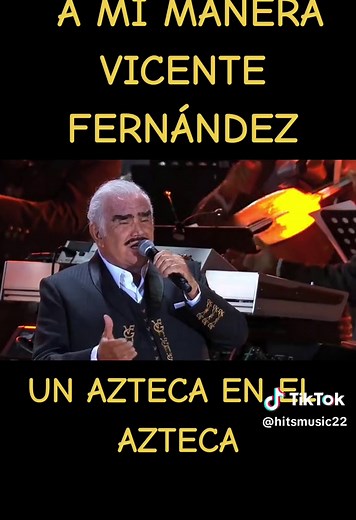 Concierto de Vicente Fernández: Un Azteca en el Azteca