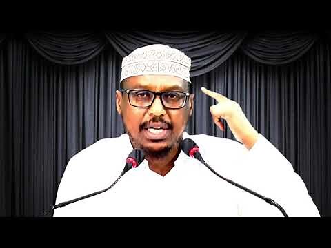 MUXAADARO CUSUB | Noqo Mu'min Xoogan, Hana Caajisin - Sh Mustafe Xaaji Ismaaciil
