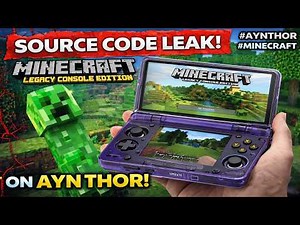 MINECRAFT LEGACY CONSOLE SOURCE CODE LEAK ON AYN THOR! #aynthor #minecraft