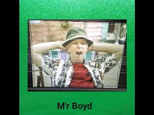 M'r Boyd (Barney's Beach Party)