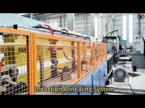 Steel Pipe Induction Annealing Machine#machine #factory