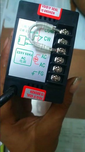 220v 90w Ac Motor Speed Controller Us-52 #speed controller #