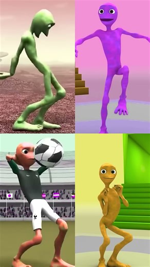 Dame Tu Cosita Alien Dance | All Variation Dame Tu Cosita Music Video Ep.4 #cosita #alienremix #quiz