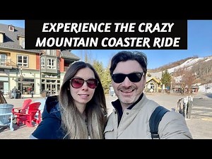 Scary Ride Down Ontario's First Mountain Coaster - Ridge Runner Coster in Blue Mountain