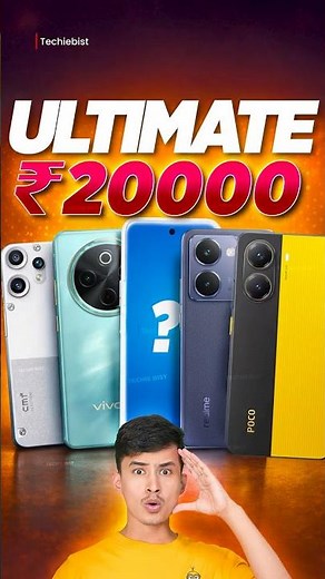 Top 5 Best Phone Under ₹20000 in 2026 🔥 Best Camera + Performance Picks! #shorts