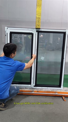 NFRC and CSA certification for aluminum tilt and turn window. #tiltandturnwindows #aluminumwindows