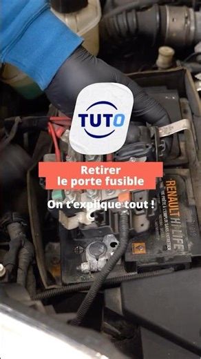 Fait le comme un Pro ! - retirer le porte fusible de la batterie - Renault Kangoo 2