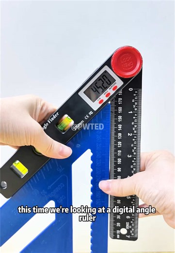 Digital Angle Ruler in Stainless Steel: Features & Benefits